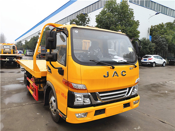 江淮駿鈴V5一拖二藍牌清障車