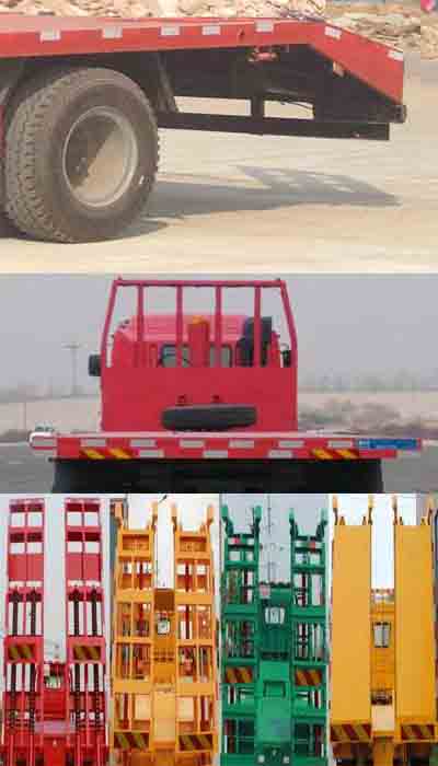 【國(guó)五】江淮小三軸挖機(jī)平板車(chē)