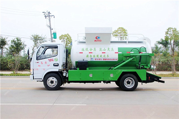 東風(fēng)多利卡5方餐廚垃圾車