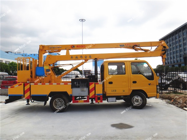 慶鈴五十鈴雙排16米高空作業車