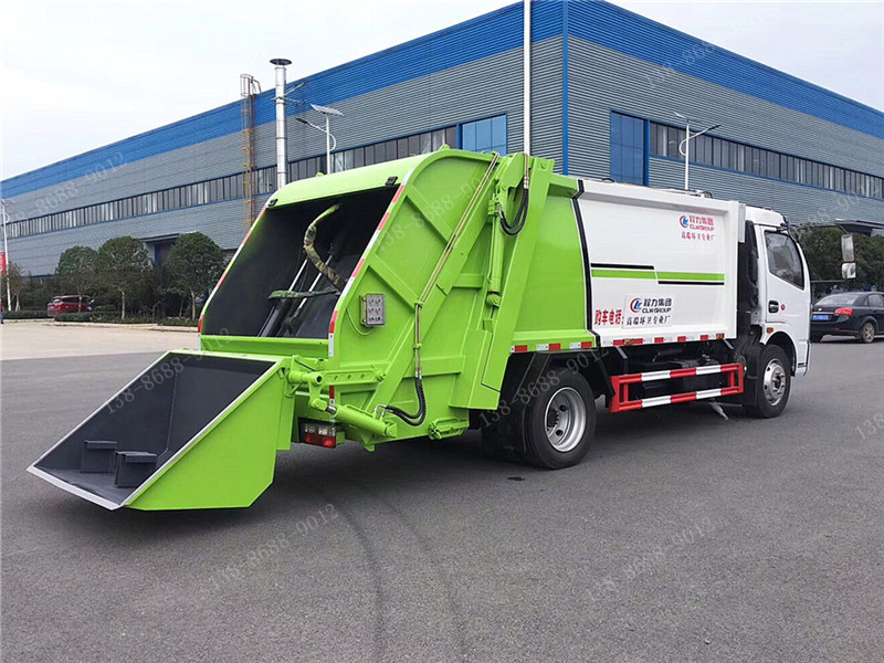 國(guó)六東風(fēng)凱普特K7壓縮垃圾車