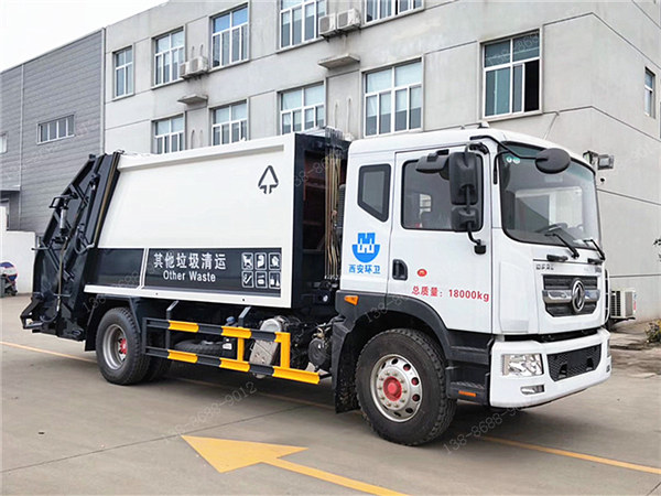 國六東風多利卡D9壓縮垃圾車