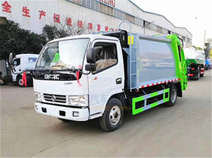 湖北程力壓縮垃圾車改善環境神器